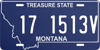 MT license plate 171513V