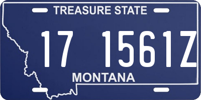 MT license plate 171561Z