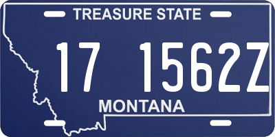 MT license plate 171562Z