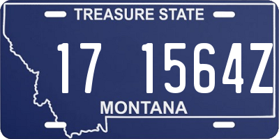 MT license plate 171564Z
