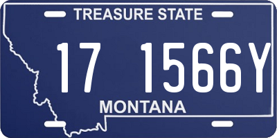 MT license plate 171566Y