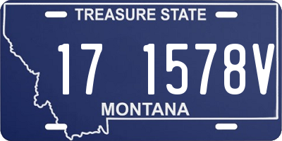 MT license plate 171578V
