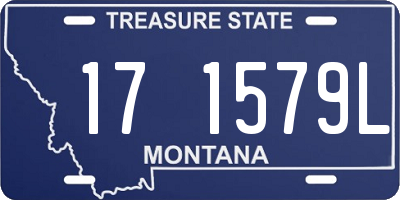 MT license plate 171579L