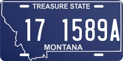 MT license plate 171589A