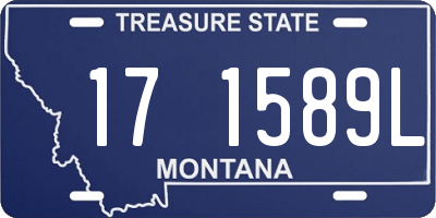 MT license plate 171589L