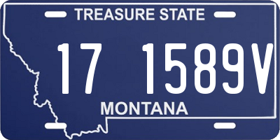 MT license plate 171589V