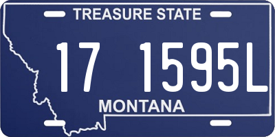 MT license plate 171595L