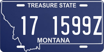 MT license plate 171599Z