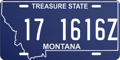 MT license plate 171616Z