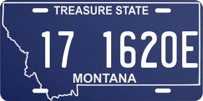 MT license plate 171620E
