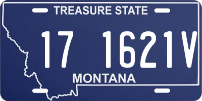 MT license plate 171621V