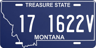 MT license plate 171622V