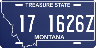 MT license plate 171626Z