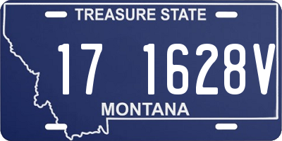 MT license plate 171628V