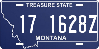 MT license plate 171628Z