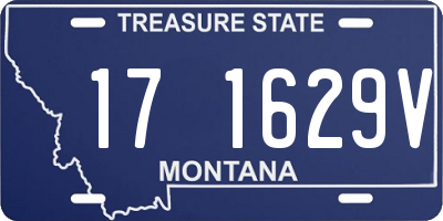 MT license plate 171629V