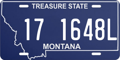 MT license plate 171648L