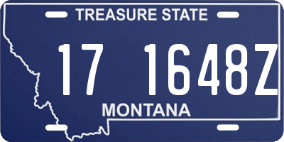 MT license plate 171648Z