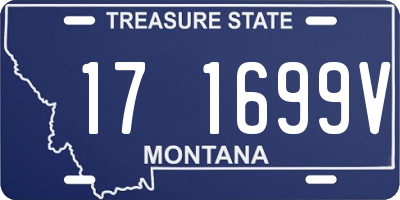 MT license plate 171699V