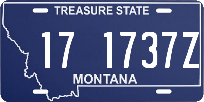 MT license plate 171737Z