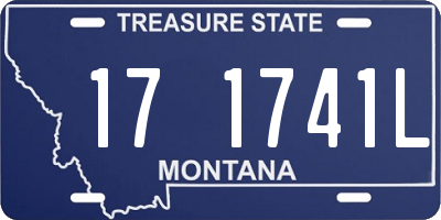 MT license plate 171741L
