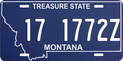 MT license plate 171772Z