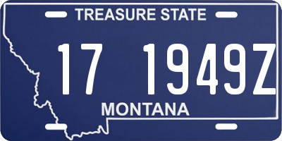 MT license plate 171949Z