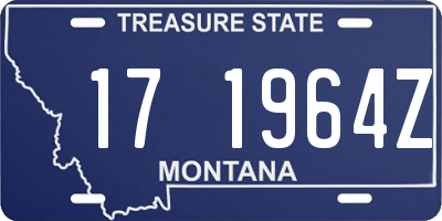 MT license plate 171964Z