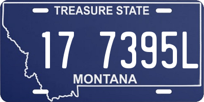 MT license plate 177395L