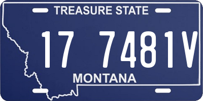MT license plate 177481V