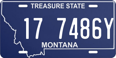 MT license plate 177486Y