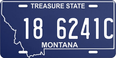 MT license plate 186241C