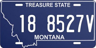MT license plate 188527V