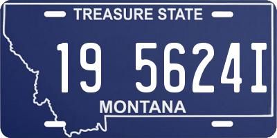 MT license plate 195624I