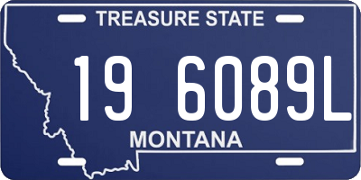 MT license plate 196089L