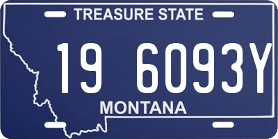 MT license plate 196093Y