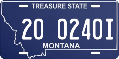 MT license plate 200240I