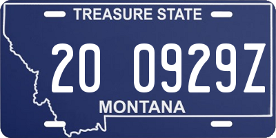 MT license plate 200929Z
