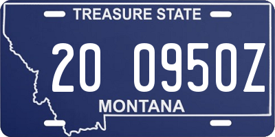 MT license plate 200950Z
