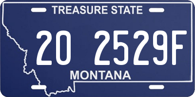 MT license plate 202529F