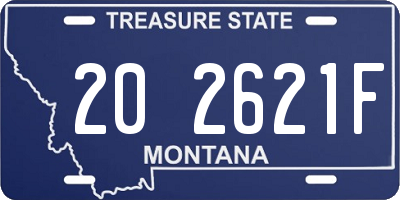 MT license plate 202621F
