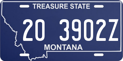 MT license plate 203902Z