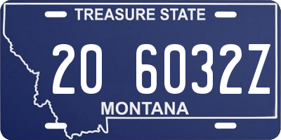 MT license plate 206032Z