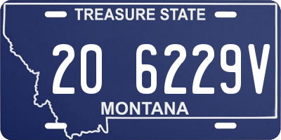 MT license plate 206229V
