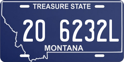 MT license plate 206232L