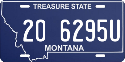 MT license plate 206295U