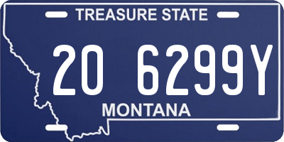 MT license plate 206299Y