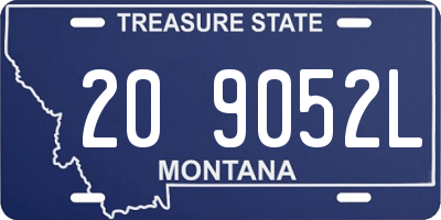 MT license plate 209052L