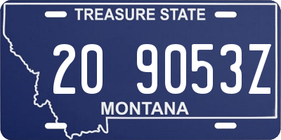 MT license plate 209053Z