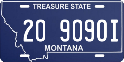 MT license plate 209090I